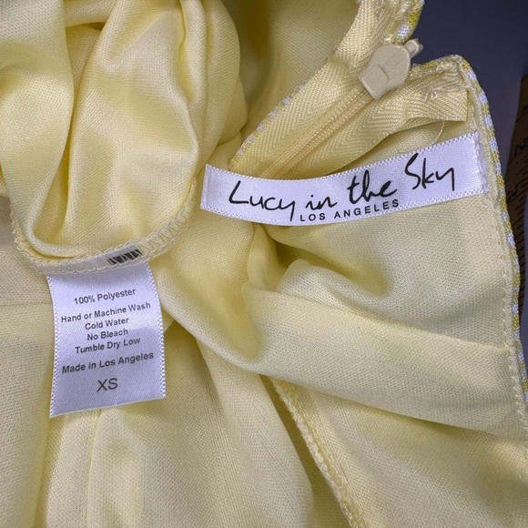 Yellow Bow-Back Dress - Picture 11 of 13